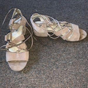 Gladiator heeled sandals